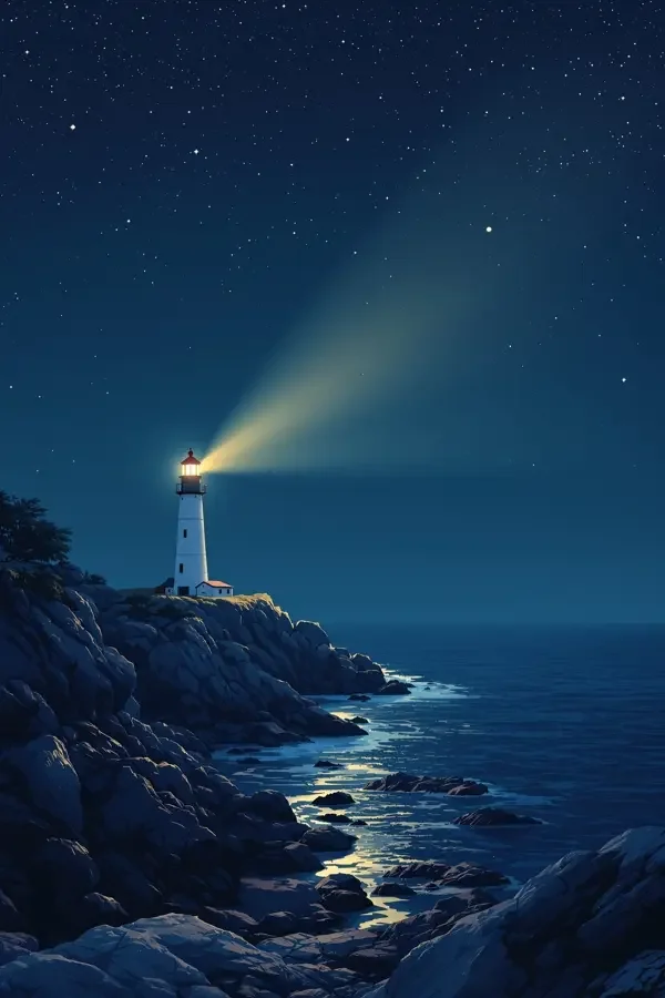 灯塔与海（天逸热映）影视封面海报